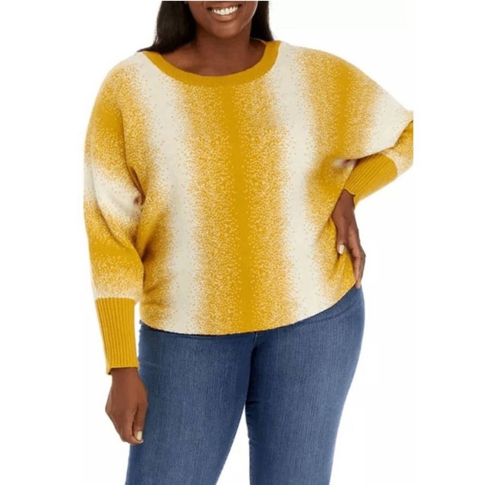 Wonderly Cropped Dolman Sleeves Sweater